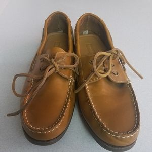 Tommy Hilfiger Tan Boat Shoes